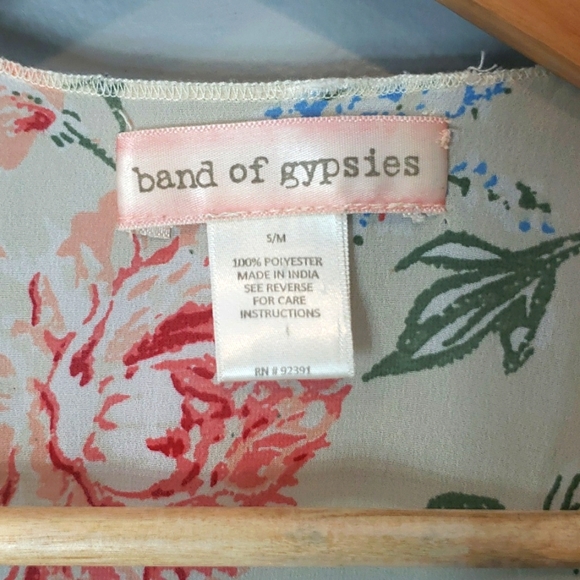 Band of Gypsies Womens Cover Up Floral - Picture 5 of 6